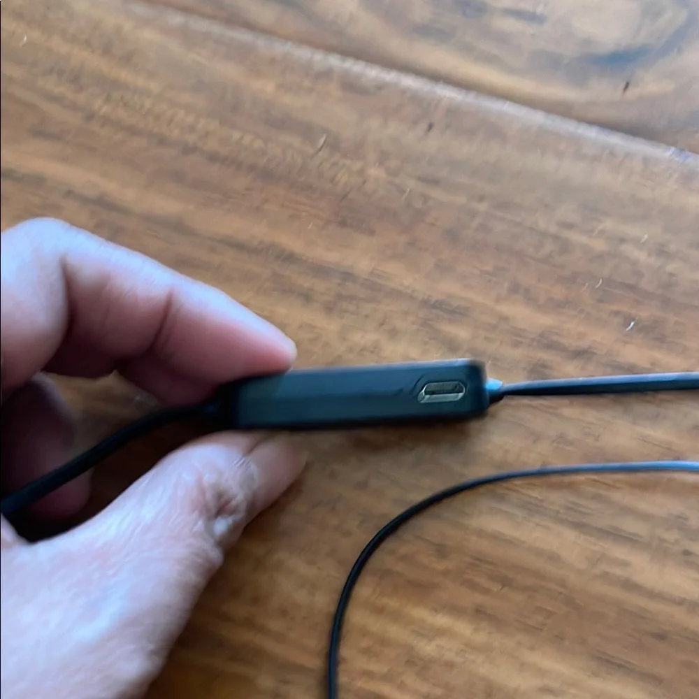 Black Wired Earbuds with In-Line Controls